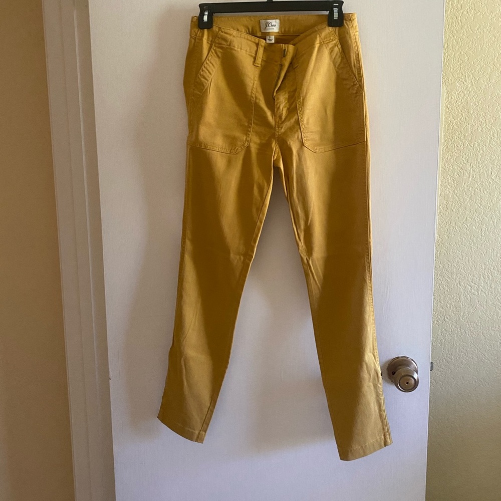 J Crew Skinny stretch cargo pant with zippers - Picture 5 of 10